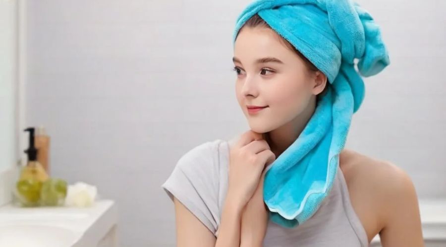 Use a Microfiber Hair Towel