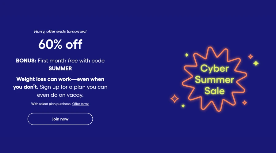 Cyber Summer Sale: 60% off