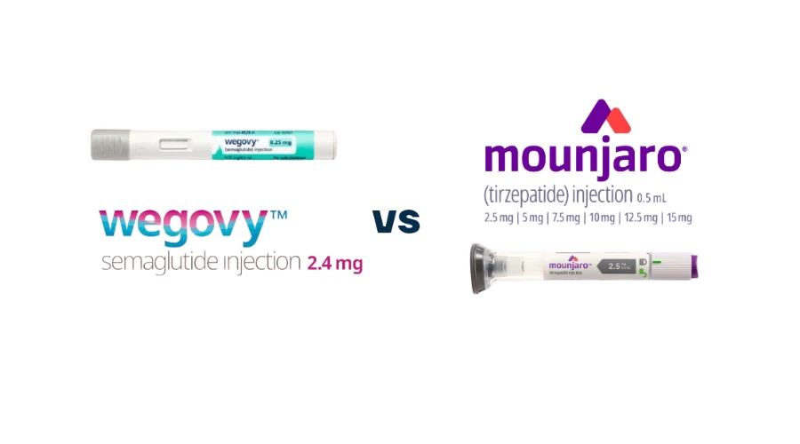 Efficiency of Wegovy vs Mounjaro