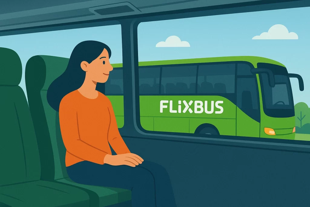 FlixBus makes it simple to purchase tickets for long-distance buses.