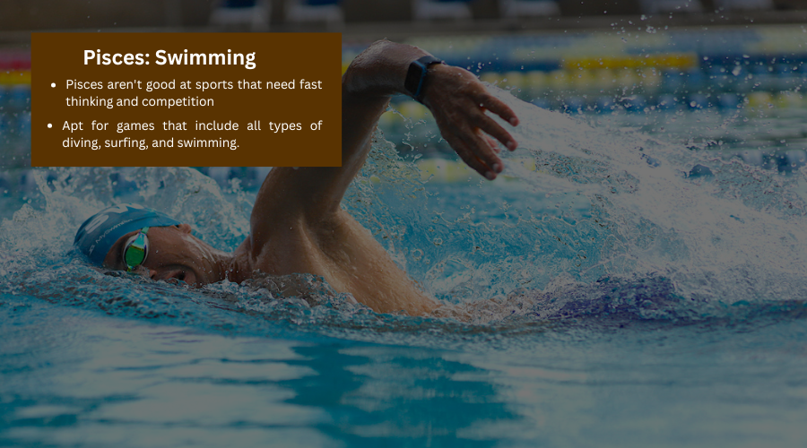 Born a Pisces, meant for swimming.