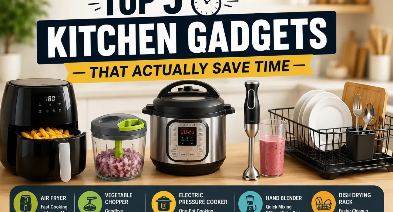 Top kitchen gadgets for faster cooking
