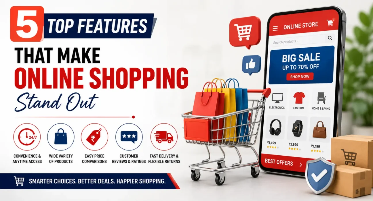 5 Top Features That Make Online Shopping Stand Out
