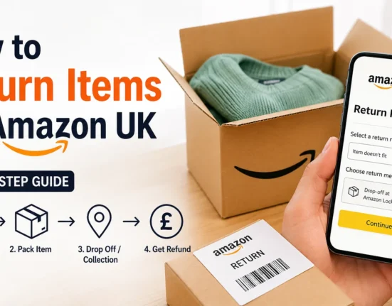 How to Return Items on Amazon UK (Step by Step)