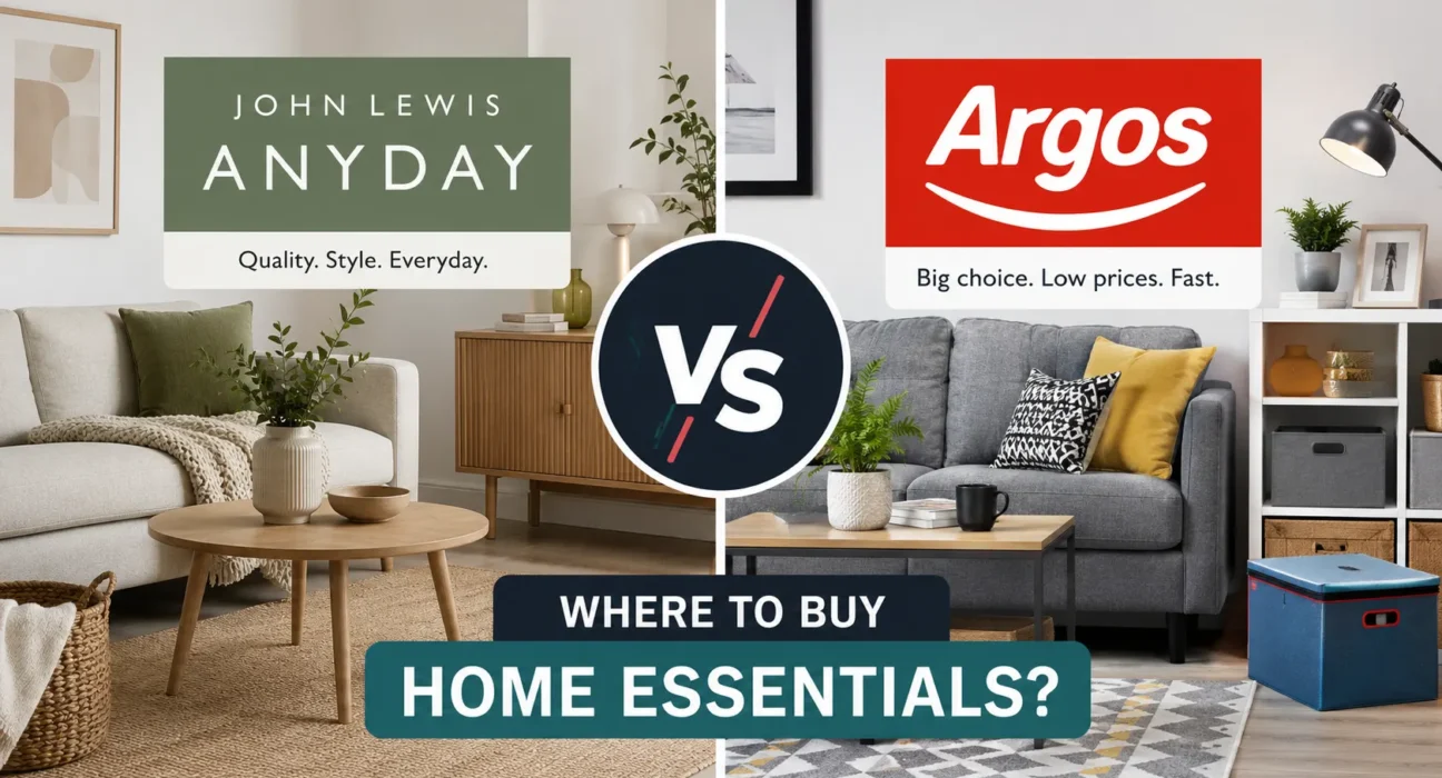 John Lewis Anyday vs Argos UK
