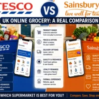 Tesco vs Sainsbury's Online grocery showdown